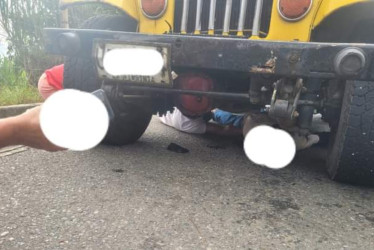 El accidente de tránsito ocurrió en la vía entre Viterbo y San José, municipios del bajo occidente de Caldas.