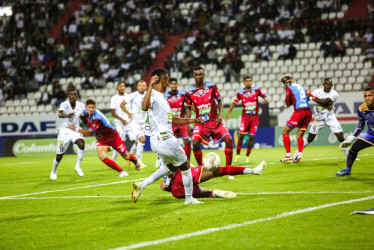 El Once Caldas perdió esta noche ante Fortaleza y quedó eliminado de la Copa Betplay. 