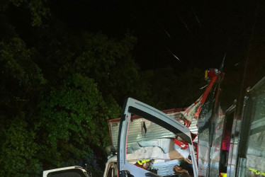 El accidente ocurrió en la madrugada de ayer, en la vía Honda - Guaduas.