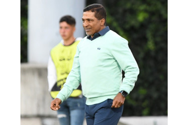 Alexis García, técnico de La Equidad.