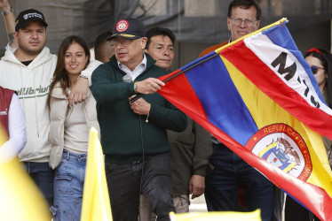 El presidente de Colombia, Gustavo Petro,