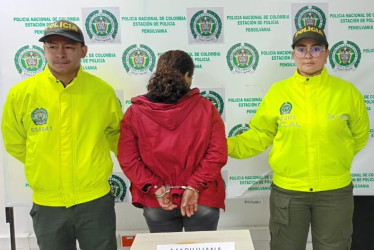 Ella es la mujer capturada por intentar ingresar marihuana a la cárcel de Pensilvania (Caldas).