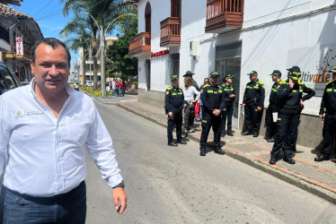 El Consejo de seguridad en Anserma lo presidió el secretario de Gobierno departamental, Jorge Andrés Gómez Escudero.