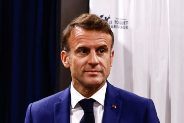 Emmanuel Macron, presidente de Francia.