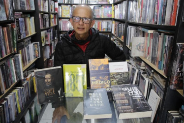 Leonel Orozco, propietario de la librería Leo Libros, quien falleció este domingo en Manizales luego de sufrir un accidente en una finca.