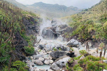Termales aguas calientes en Villamaría (Caldas).
