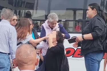 Este es el joven herido en el tabique luego de intento de robo en la Plaza de Bolívar de Manizales.