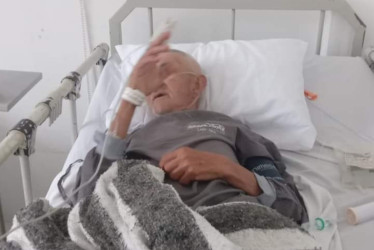 Condorito, vendedor informal afectado en accidente en Manizales