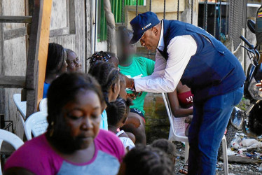 Foto | Defensoría del Pueblo | LA PATRIA  Unas 60 familias de la comunidad Joaquincito Libre tuvieron que desplazarse y otras 65 están confinadas debido a la presencia de una columna del Estado Mayor Central.