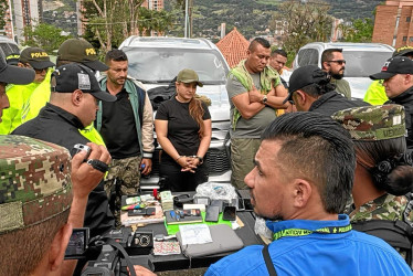 Foto | @AndresJRendonC | LA PATRIA  Los disidentes de las Farc se movilizaban en camionetas oficiales utilizadas por los esquemas de protección de la UNP.