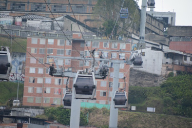 La línea del cable aéreo de Manizales entre Fundadores y Los Cámbulos estará sin servicio durante cuatro días. 