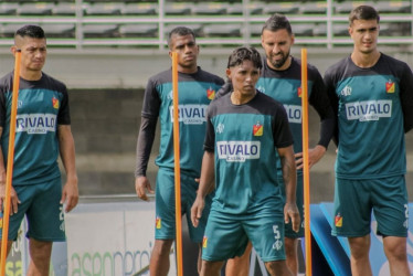 Último entrenamiento del Deportivo Pereira antes de viajar a Pasto. 