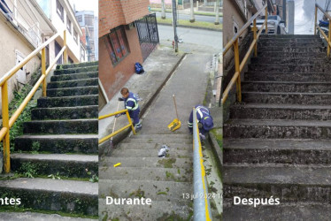 Así estaban las escalas en Chipre Viejo, luego las intervino Emas y finalmente así quedaron. 