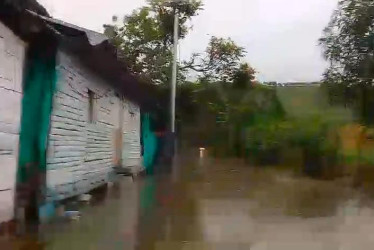 Inundaciones en la vereda La India, Anserma (Caldas).