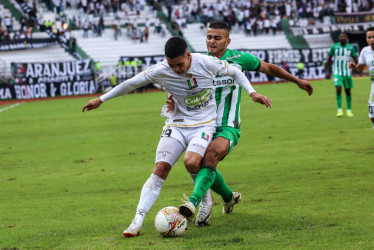 Mateo García, el autor del gol del Once Caldas.