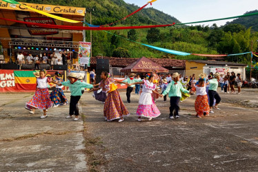 El primer día del Carnaval de la Panela, los protagonistas son los niños. 