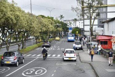 En el sector de Fundadores, en la Avenida Santander, habrá cierre vial este miércoles. 