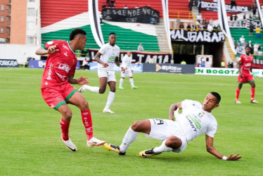 El partido se jugó en el estadio La Independencia de Tunja.