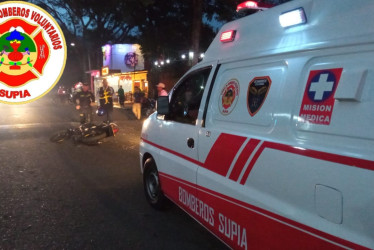 Accidente en Supía. 