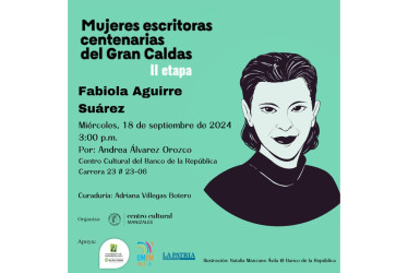 A partir de las 3:00 p.m. En el auditorio del Banco de la República.