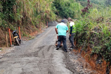 Retomaron trabajos en Chinchiná 