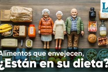 Alimentos que envejecen, ¿están en su dieta?