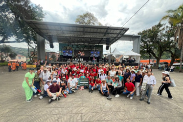 La Banda Sinfónica de la Institución Educativa de Montebonito (Marulanda).