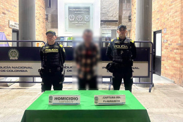 El capturado en Bogotá por el homicidio de los dos menores.