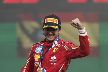 El español Carlos Sainz (Ferrari)