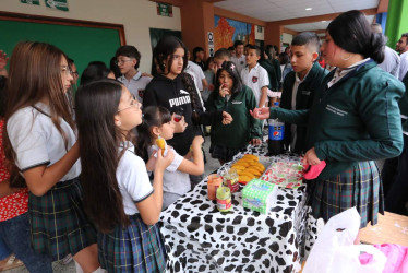 Los estudiantes pusieron a prueba sus destrezas gastronómicas.