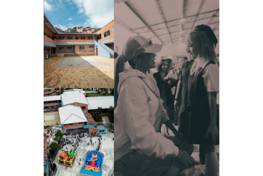 La Fundación Con Cora, de Karol G, restauró el colegio Arenys de Mar, de Medellín.