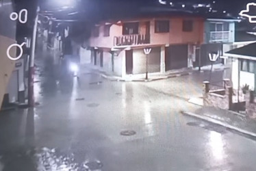 Sitio del accidente.