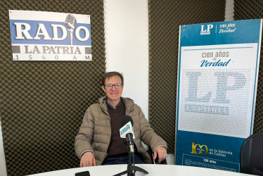 Daniel Ariza, profesor de la Universidad de Caldas y director del Festival Internacional de Teatro Universitario.