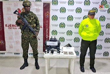 El ataque con el dron se perpetró el pasado 3 de octubre en Anzoátegui (Tolima).