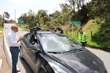  secretario de Tránsito y Transporte del Tolima, Luis Arturo Mendoza,