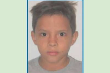 Róbinson Andrés Tafur Luna, de 16 años.