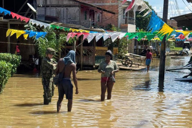 El Chocó es el departamento más afectado por las lluvias en Colombia. Se calcula que tiene al menos 30 mil familias afectadas.