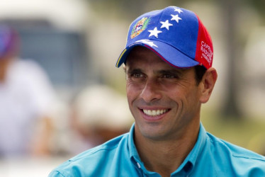 Henrique Capriles, líder antichavista venezolano.