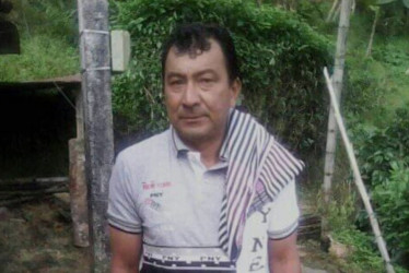 Humberto de Jesús Taba Hernández, de 62 años, fue cabildante del resguardo, tenía dos hijos y dos hijas, además de 9 nietos.