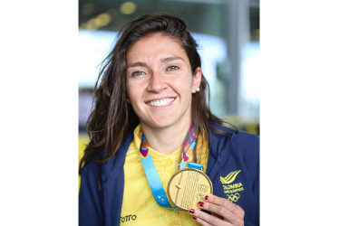 El mayor logro con la Selección Colombia de Natalia Gaitán fue quedar campeona en los Juegos Panamericanos de Lima 2019.