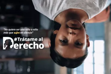 'Trátame al derecho' es la campaña con la que Unicef busca crear conciencia sobre la violencia contra la niñez y la adolescencia.