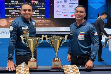  José Juan García (izquierda) y Huberney Cataño