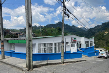 Este es el Hospital San Vicente de Paúl de Aranzazu (Caldas). Fue víctima de hurto.