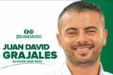 Exalcalde de Marulanda, Juan David Grajales. 