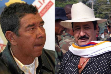 Ramón Isaza, alias el Viejo, excomandante de las Auc del Magdalena Medio, y el pacoreño Hernán Giraldo, apodado el Patrón o Taladro.