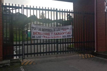 Este martes 26 de noviembre estarán cerradas las instalaciones del Sena Caldas, en su sede de Maltería en Manizales, donde funcionan cuatro centros de formación. El sindicato protesta para exigir organización administrativa en diversos temas y mejorar la conectividad.