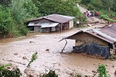 La avalancha ocurrió en la región conocida como Cañón del Micay, en el Cauca.