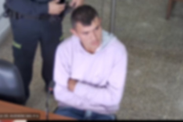 El señalado de feminicidio no aceptó cargos.