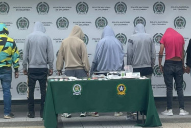 Estas son las personas detenidas.