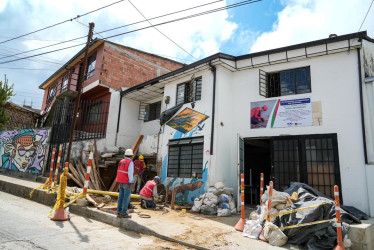 La casa de la cultura del barrio Chipre es una de las que están adecuando para que sea apropiada para todos los manizaleños.